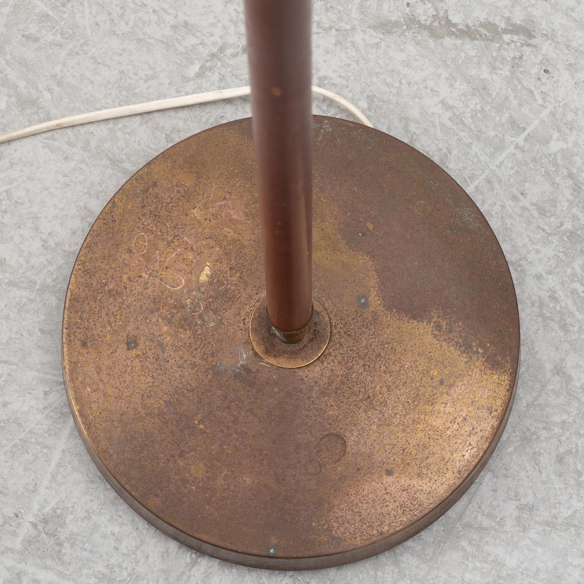 Floor lamp, Falkenbergs belysning, second half of the 20th century.