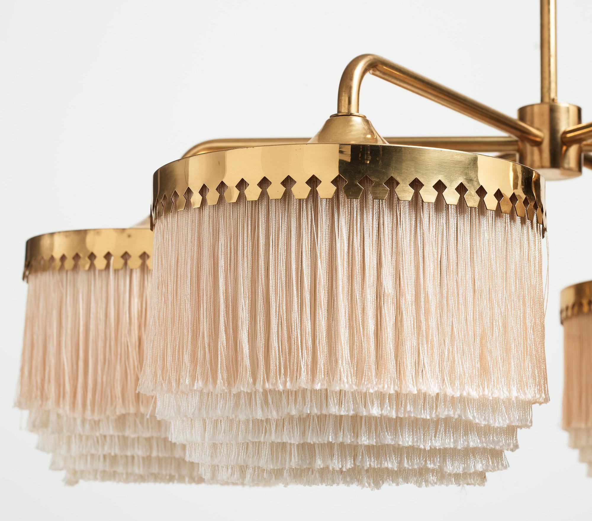 Hans-Agne Jakobsson, taklampa, modell "T606/95", Markaryd, 1960-70-tal.