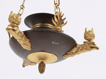 TAKAMPEL, empirestil 1800-tal. Höjd: 17 cm.