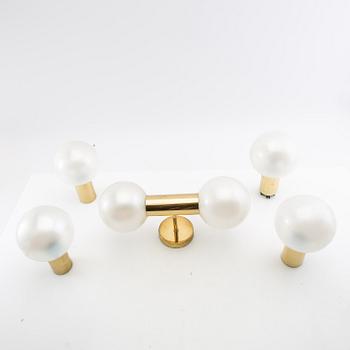 Motoko Ichii, wall lamps, 5 pcs, Personal, 1970s.