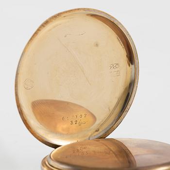 Fickur, 14K, Levrette, 47 mm.