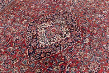 Rug, Kashan, approx. 360 x 255 cm.