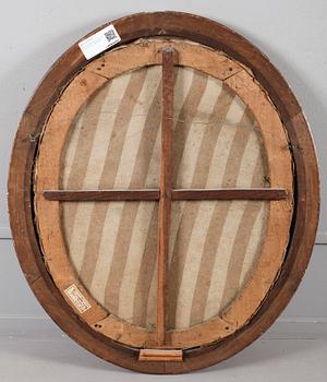 OKÄND KONSTNÄR, olja på duk, osignerad, 1800-tal.