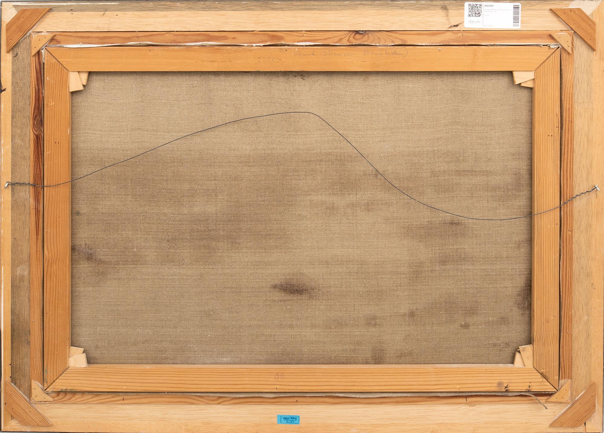 Jacques Zadig, "Strand (Skansen Bornholm)".