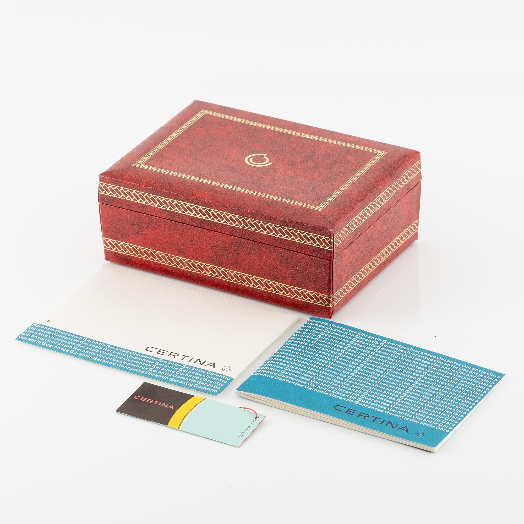 Certina, Blue Ribbon, wristwatch, 35 mm.