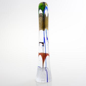 OIVA TOIKKA, glasskulptur "Latina II", signerad Oiva Toikka Iittala 2010, numrerad 13/30.