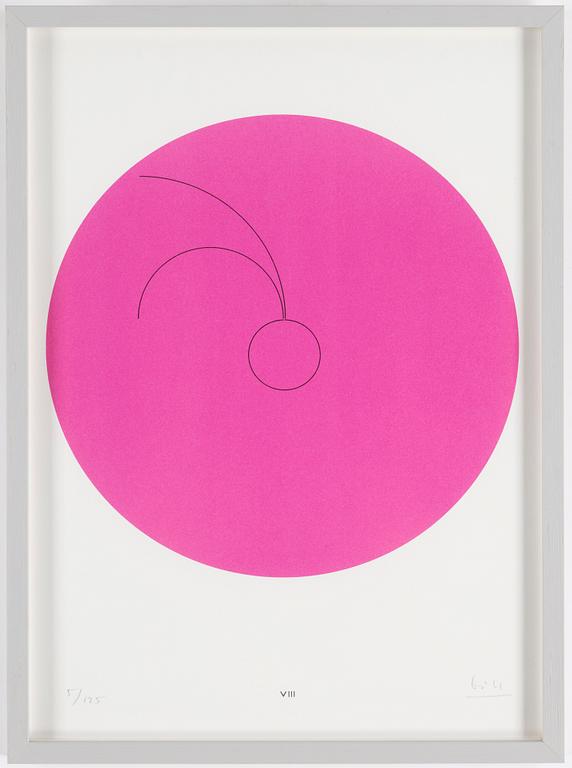 MAX BILL, 16 serigraphs, signed and numbered 5/125.