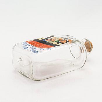 Tapio Wirkkala, brännvinsflaska, glas, "Prinsessan Armada", signerad TW Iittala.