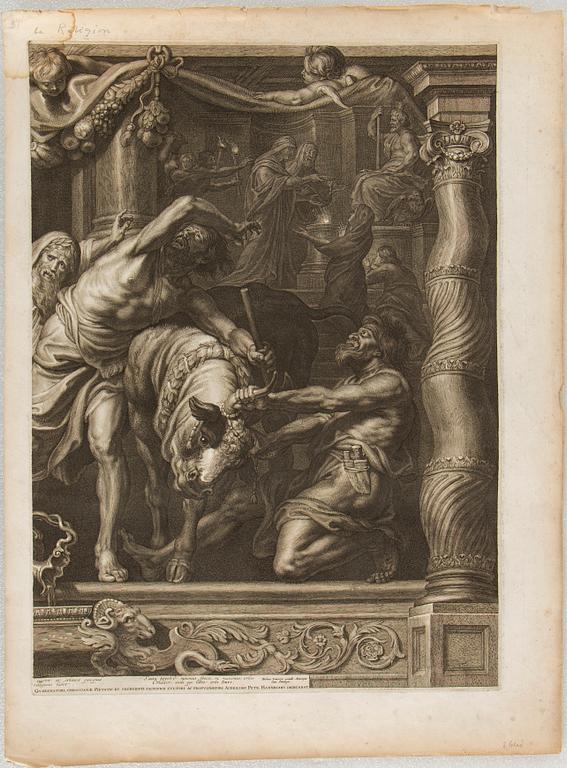 ENGRAVINGS, 6, after Peter Paul Rubens, 18th Century.