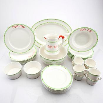 A 35 pcs "Jul" porcelain dinner service from Rörstrand later part of the 20th cenrury.
