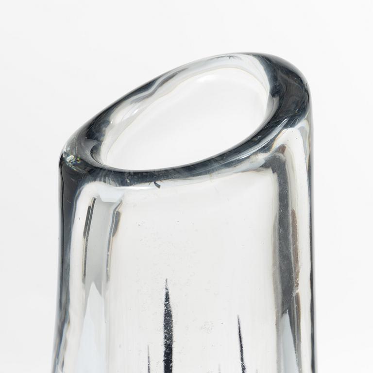 Vicke Lindstrand, vas, glas, "Gräs", Kosta 1950-60-tal.
