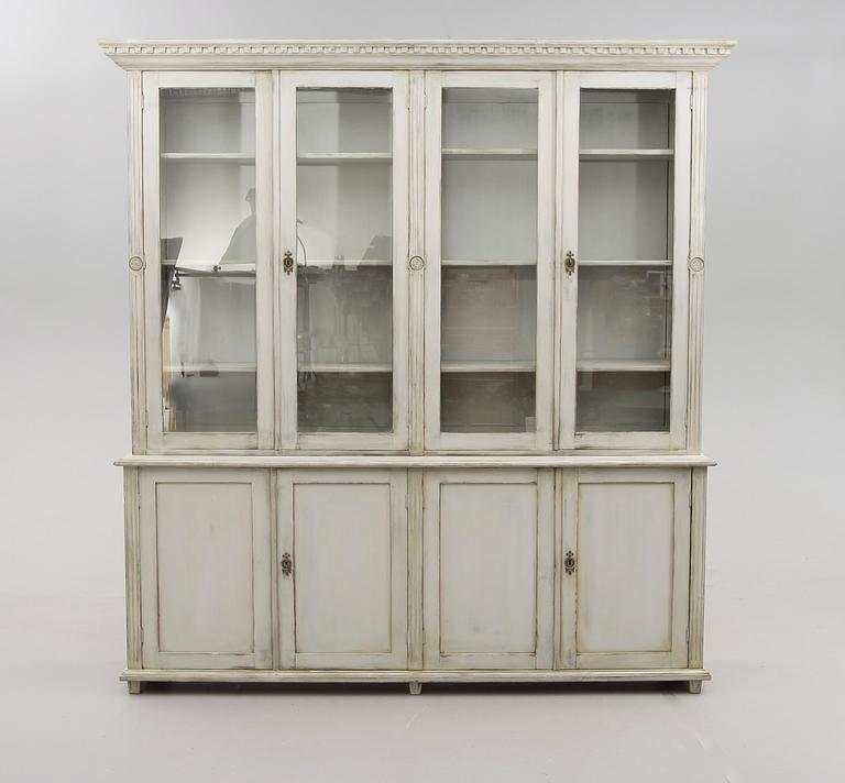 BOKSKÅP, sent 1800-tal.