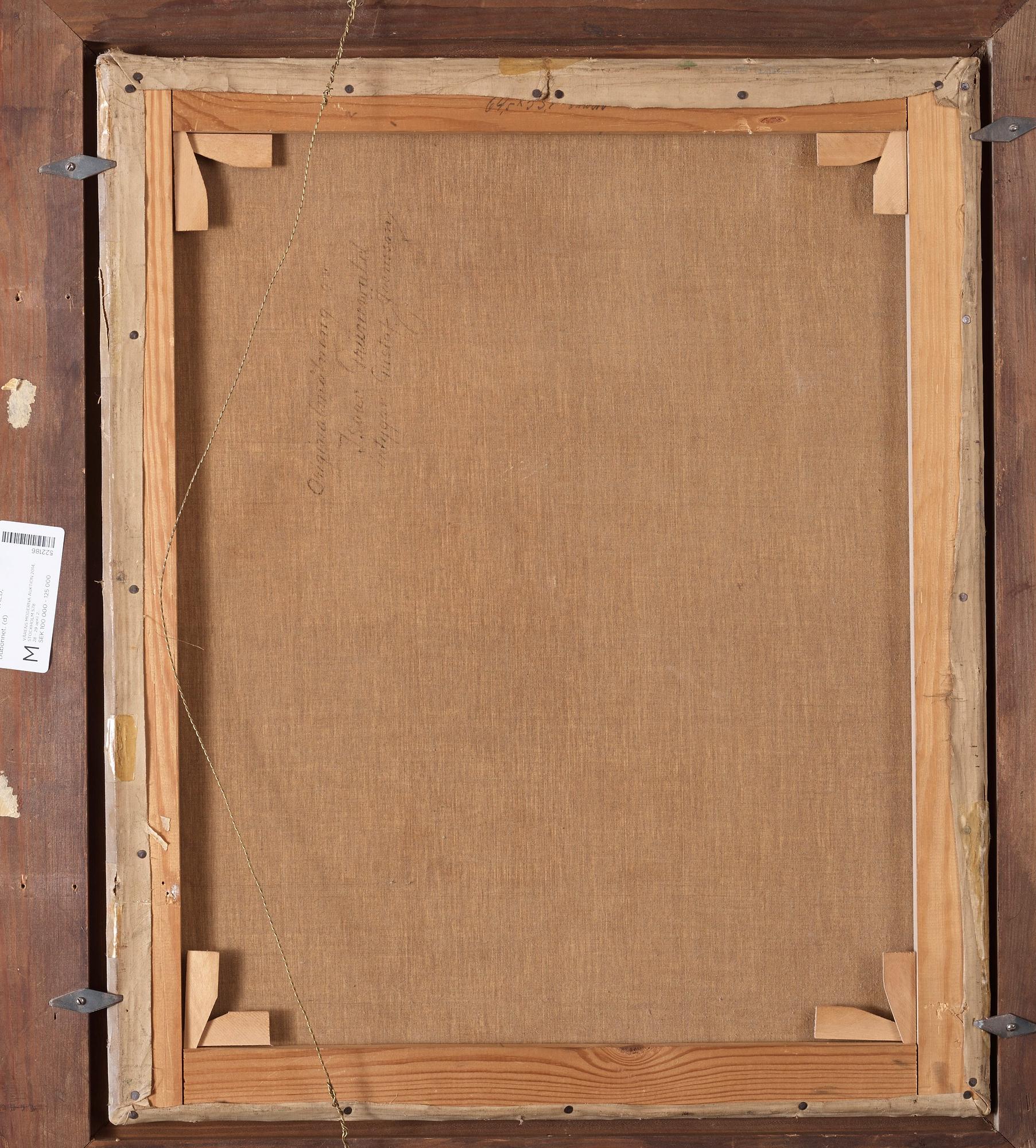 Isaac Grünewald, Dubonnet.