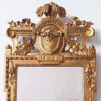 A Gustavian by N Meunier 1784 mirror.