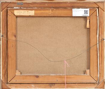 HERMAN ÖSTERLUND, olja på duk. Sign.