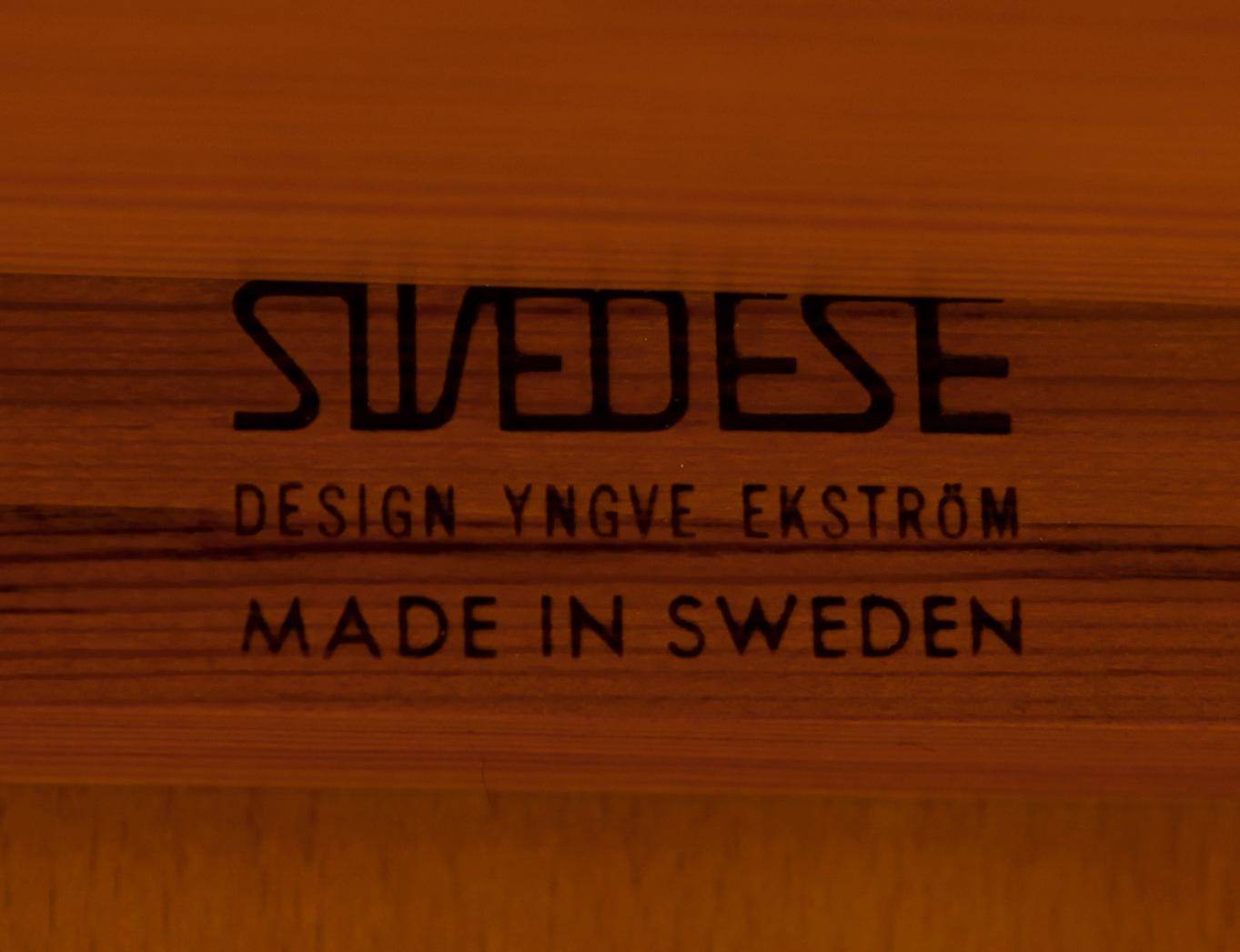 GUNGSTOL, Yngve Ekström, Swedese, 1900-talets andra hälft.