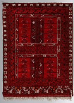 MATTA/ENSI, Ersari, Turkmen, semiantik, 222 x 172 cm.