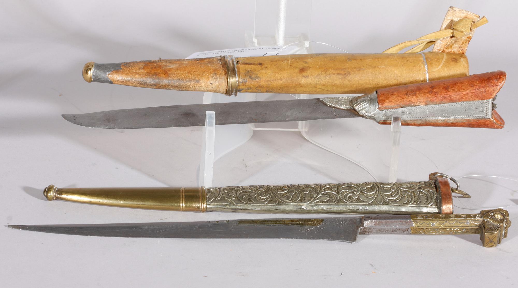 PARTI ORIENTALISKA DOLKAR, 4 st. 1800/1900-tal.