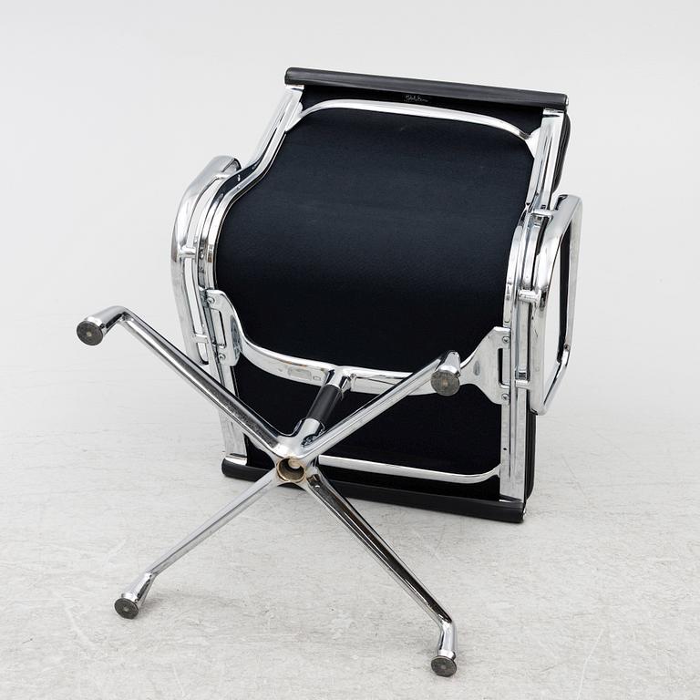 Charles & Ray Eames, an 'EA208 Soft Pad Chair' swivel chair, Vitra, 2010's.