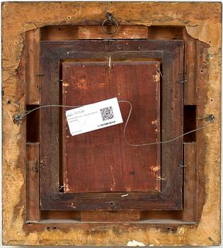 JÓZSEF BORSOS, olja på pannå, signerad.