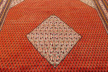 A Boteh Mir carpet, c. 346 x 242 cm.