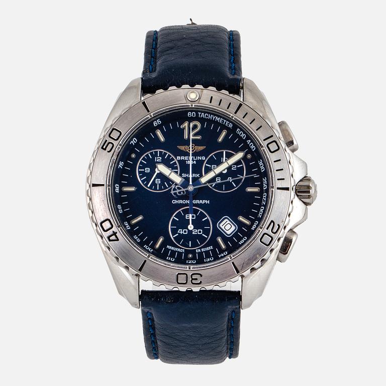 BREITLING, Shark, chronograph, wristwatch, 42 mm.