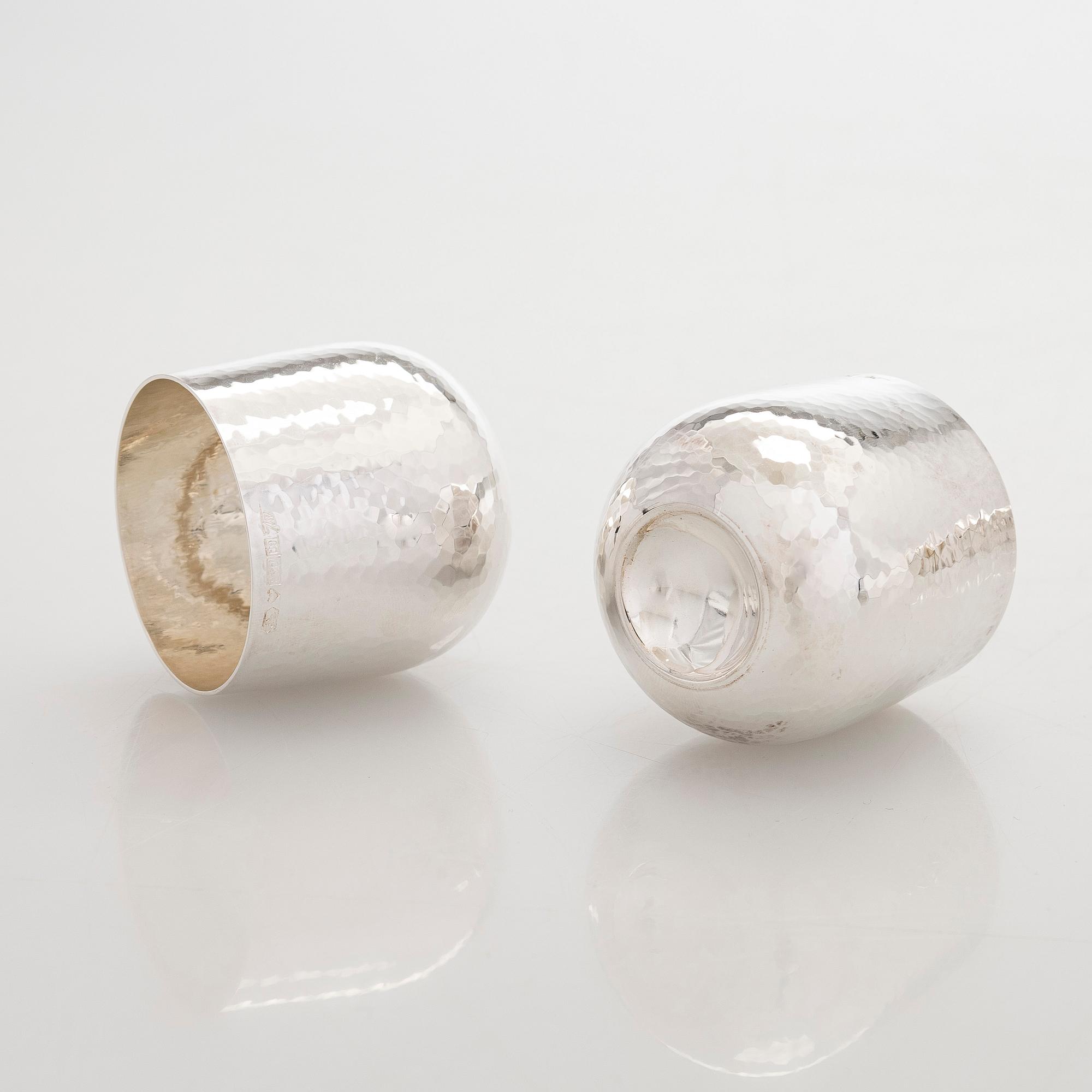 Tapio Wirkkala, Pikareita, 4 kpl, hopeaa, TW 469, Kultakeskus, Hämeenlinna 2004 ja 2005.