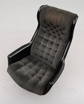 FÅTÖLJ, "Galaxy", Alf Svensson & Yngvar Sandström, Dux, 1970-tal.