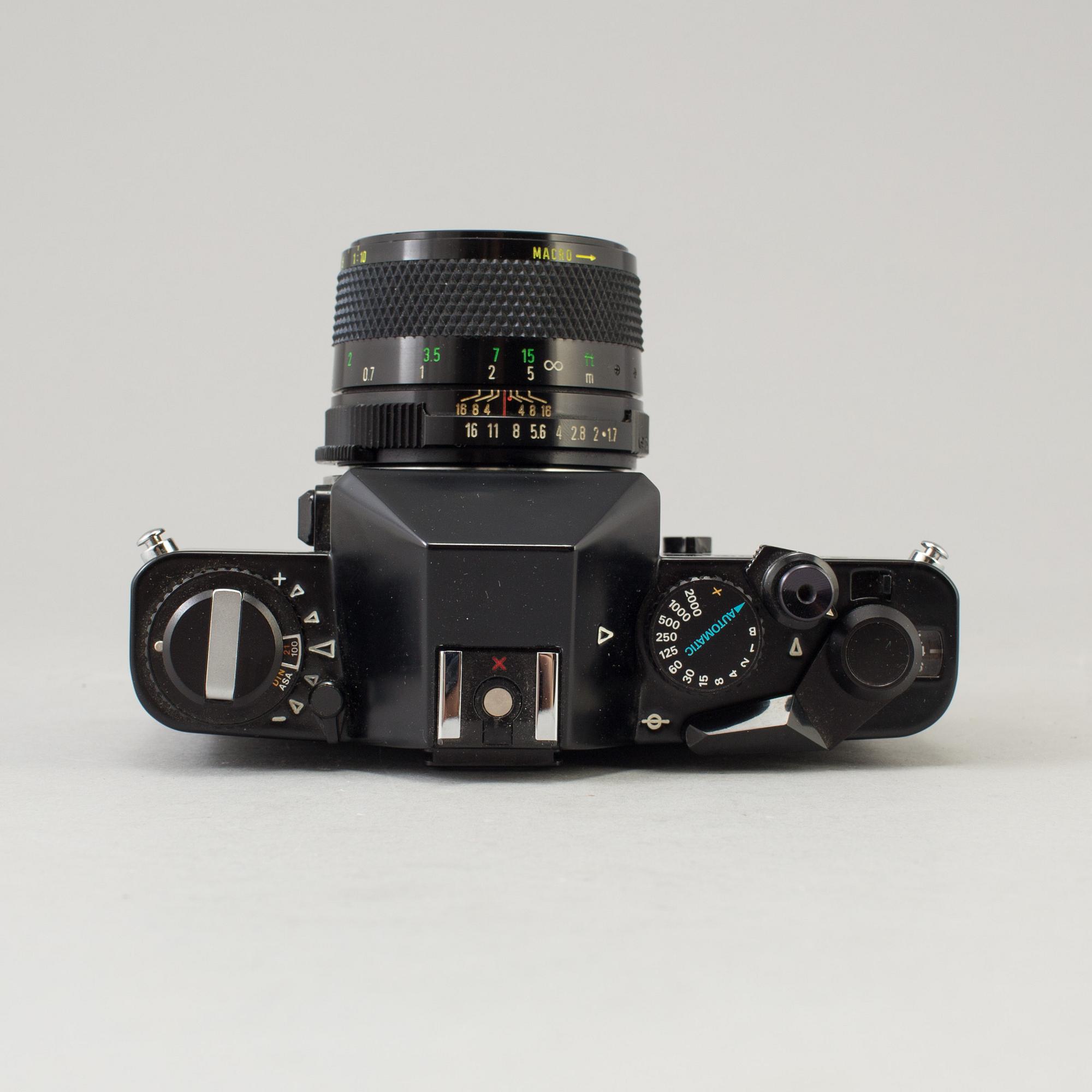 A black body ALPA Si 2000 camera no 703793 with Multi-coated Auto-Alpa 1:7/50 mm.