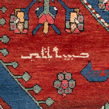 An antique carpet from south caucasus, probably Karabagh, ca 261 x 146 cm.