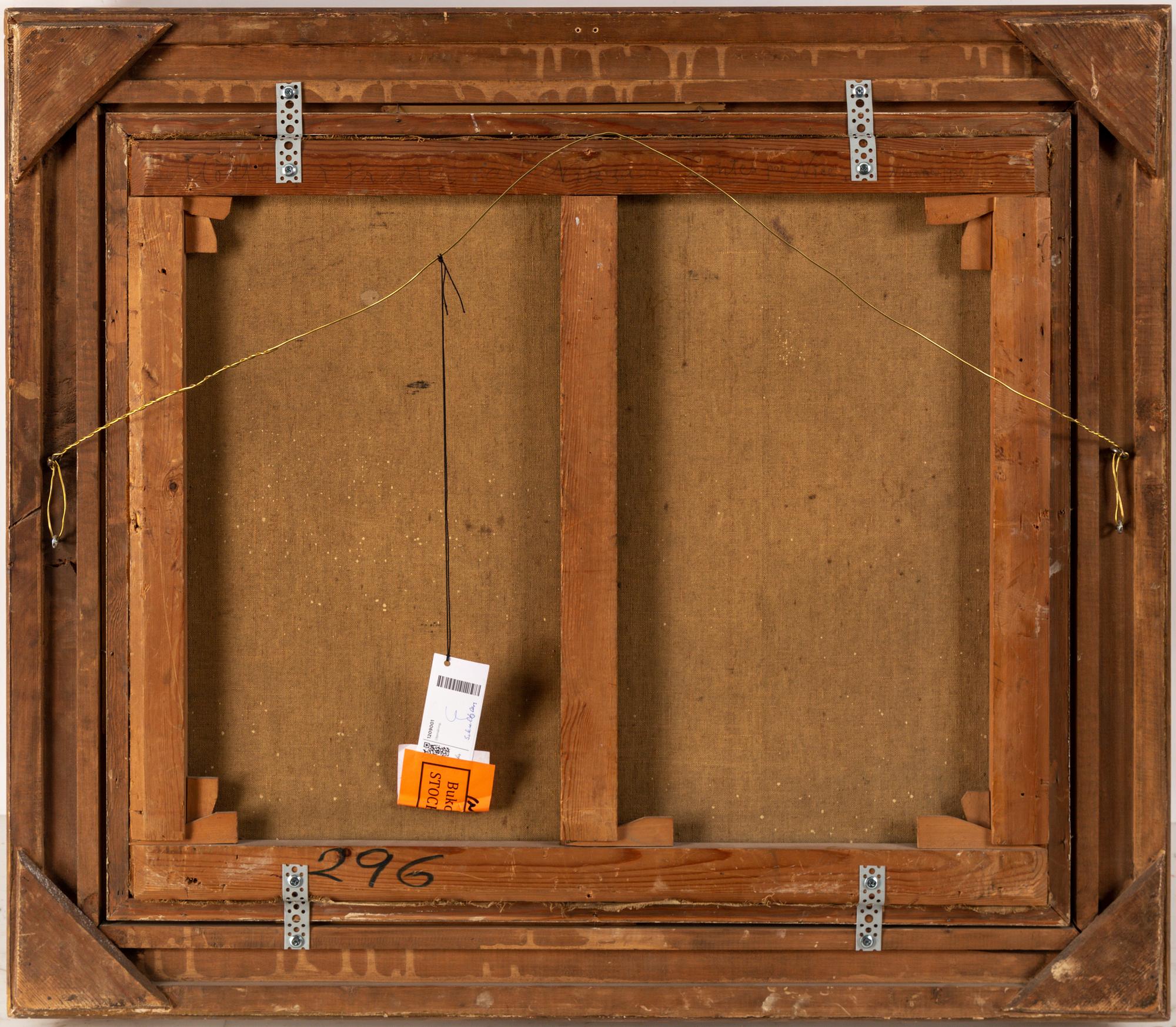 ANSHELM SCHULTZBERG,  oil on canvas, signed and dated Contes 26/11-1930.