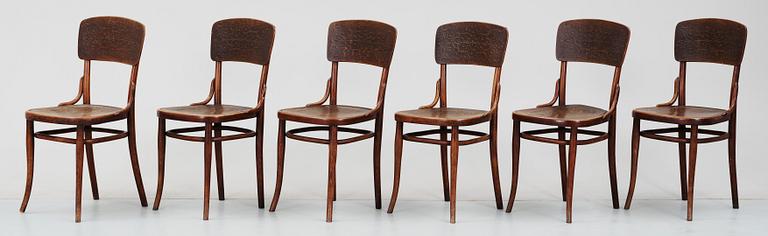 STOLAR, 6 st, Thonet, tidigt 1900-tal.