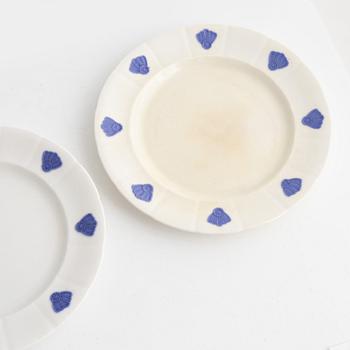 Matservis, 59 delar, flintgods, Gustavsberg, 1920-tal.