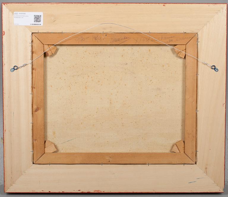 KLAAS KOSTER, olja på duk, signerad Amsterdam Holland.