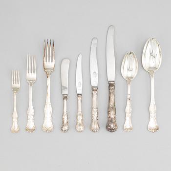 An 115-piece Swedish silver cutlery, model 'Prins Albert' C.G. Hallberg and GAB.