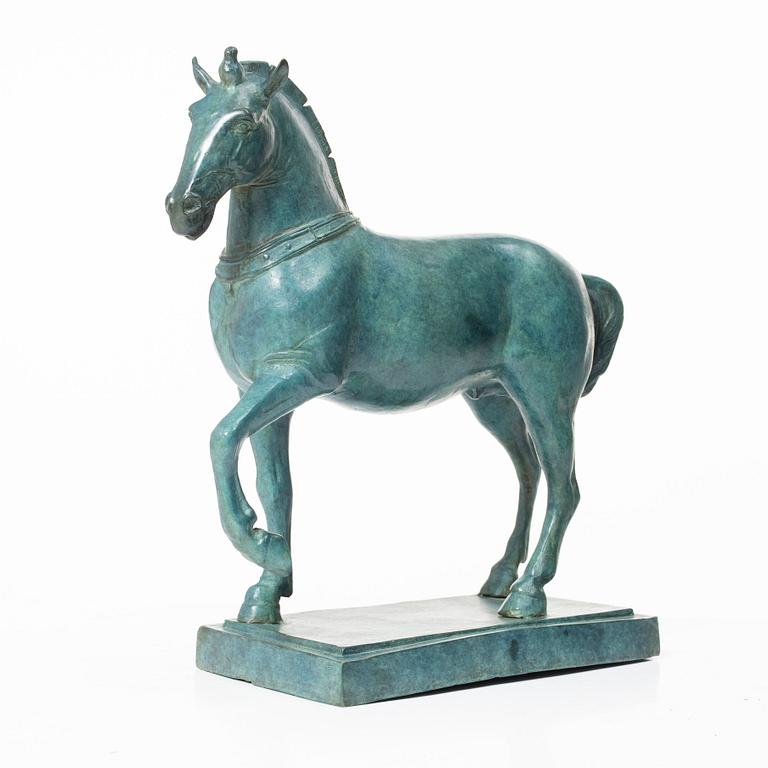 A sculpture after "The Byzantine horses / The Constantinople horses / The Venetian horses," St. Mark's Basilica.
