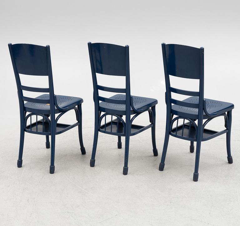 Gemla, three 'Telephone chairs', early 20th century.