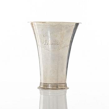 Nils Tornberg, bägare, silver, Linköping 1806.