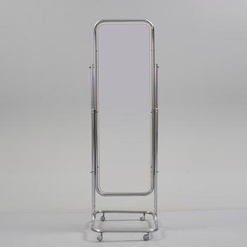 A second half of the 20th century floorstanding mirror.