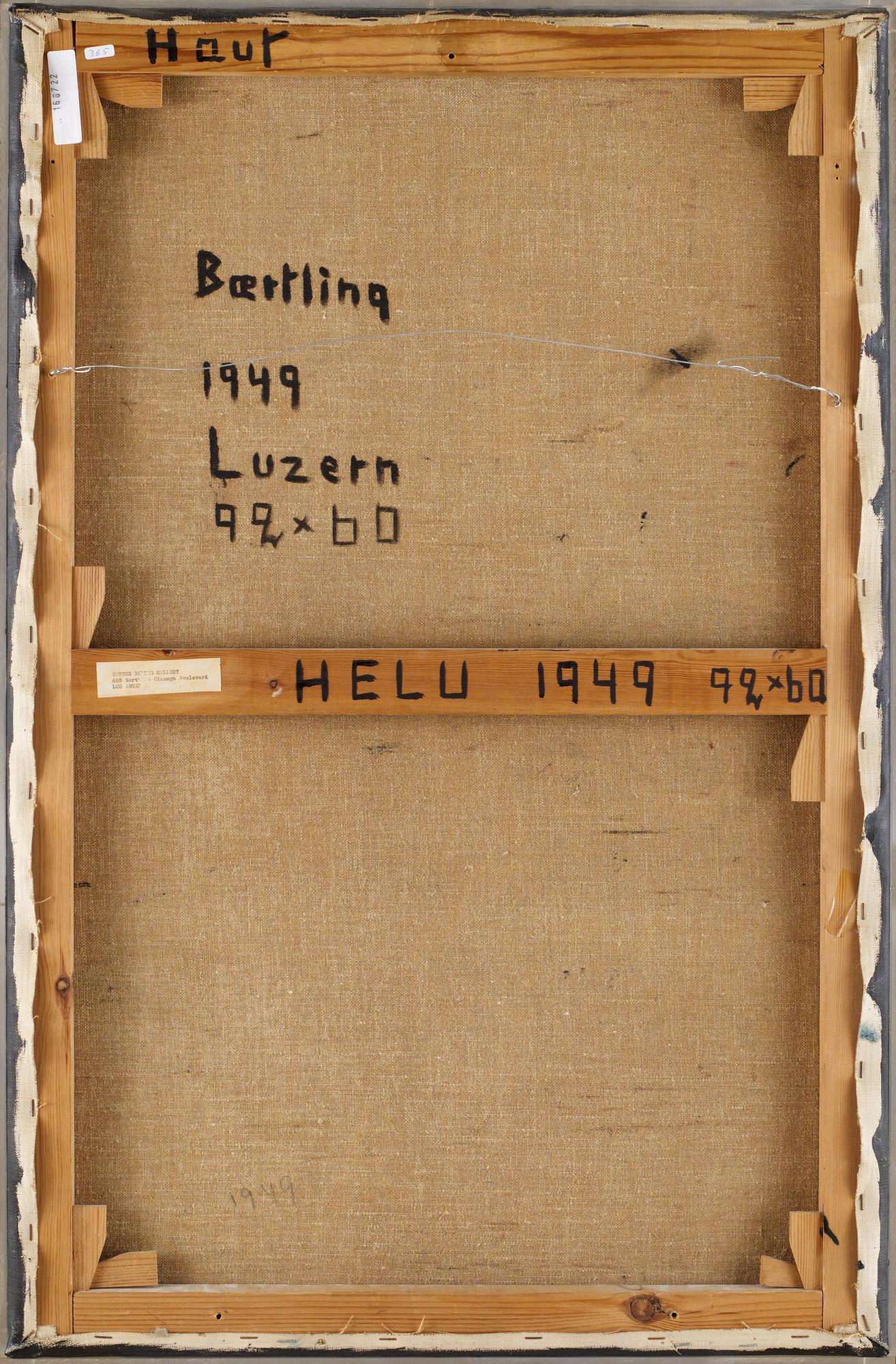 Olle Bærtling, "Helu".