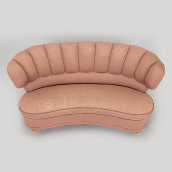 A mid-20th century sofa.