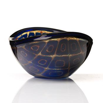 Sven Palmqvist, a Ravenna bowl, Orrefors Sweden 1959.