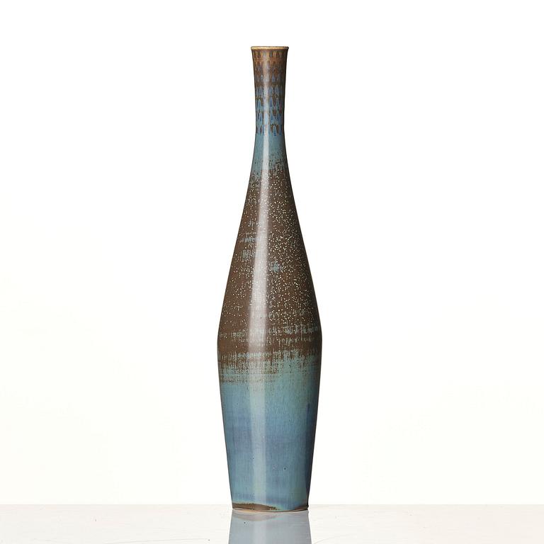 Stig Lindberg, a stoneware vase, Gustavsberg Studio, Sweden, 1953.