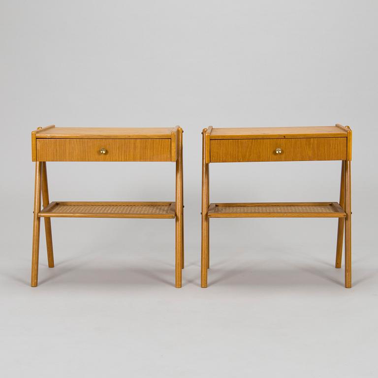 A pair of 1960's bedside tables.