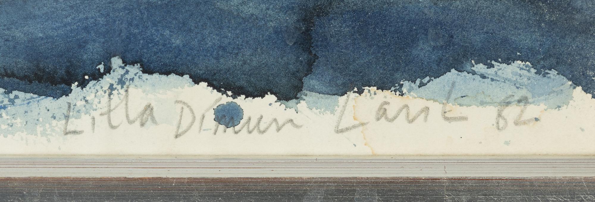 Lars Lerin, "Lítla Dímun", Färöarna.