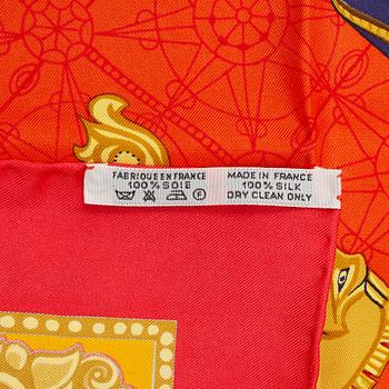 Hermès, scarf, "Les Bissone de Venise".