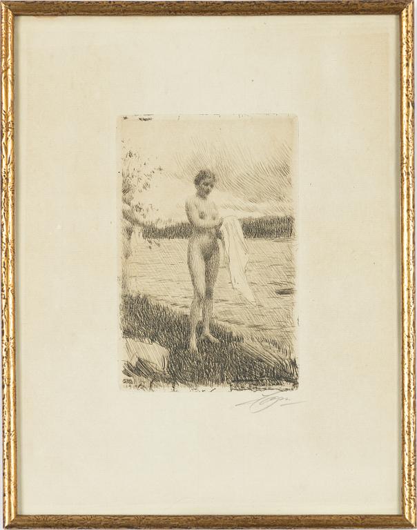Anders Zorn, "Dalälven".
