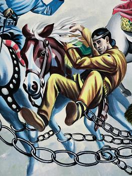 Erró (Gudmundur Gudmundsson), "Organe et Philippe V".