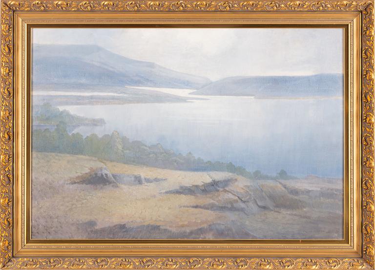 Olof Walfrid Nilsson, oil on canvas/panel, signed and dated 1946.