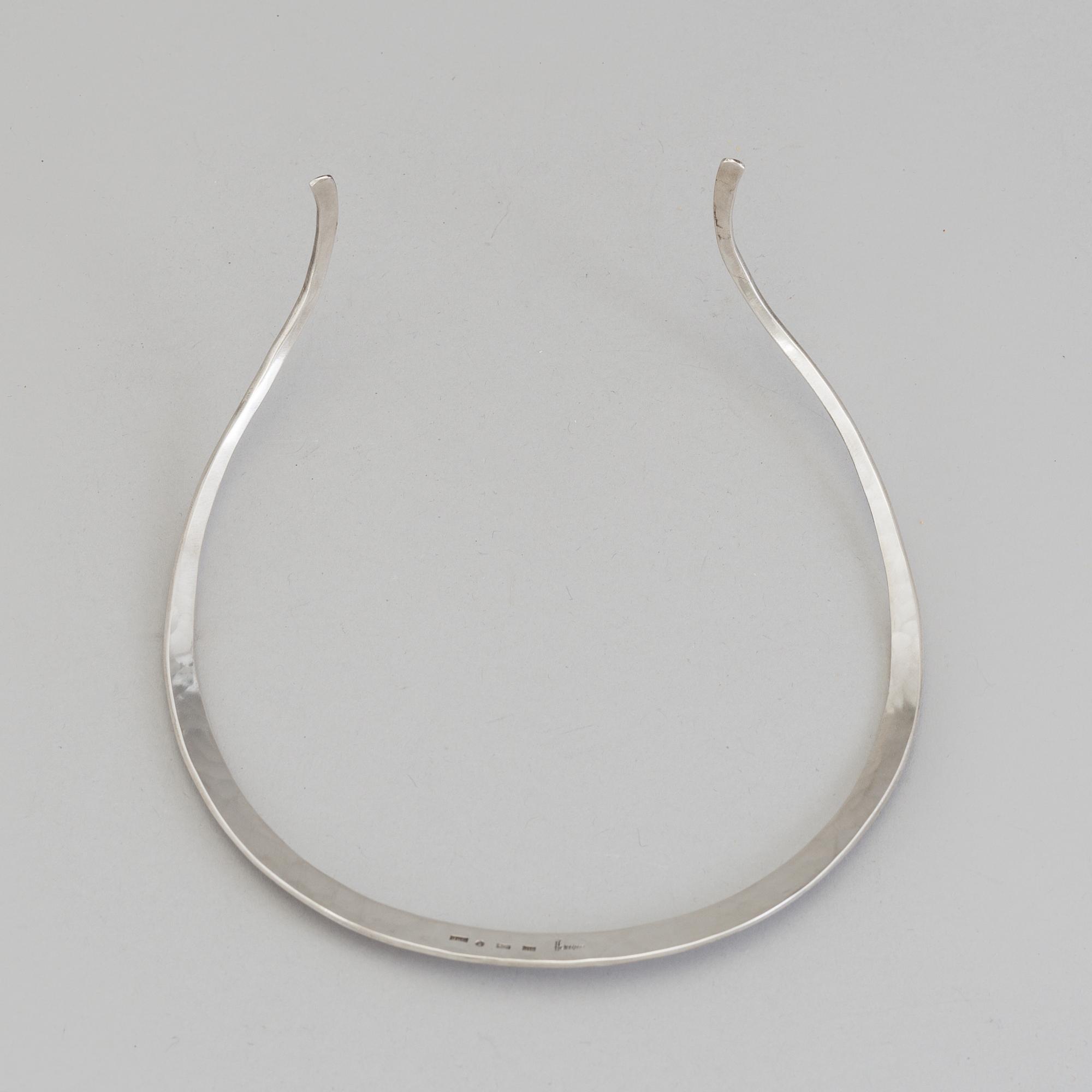 HALSBAND, silver, Smide o Form, 1991.